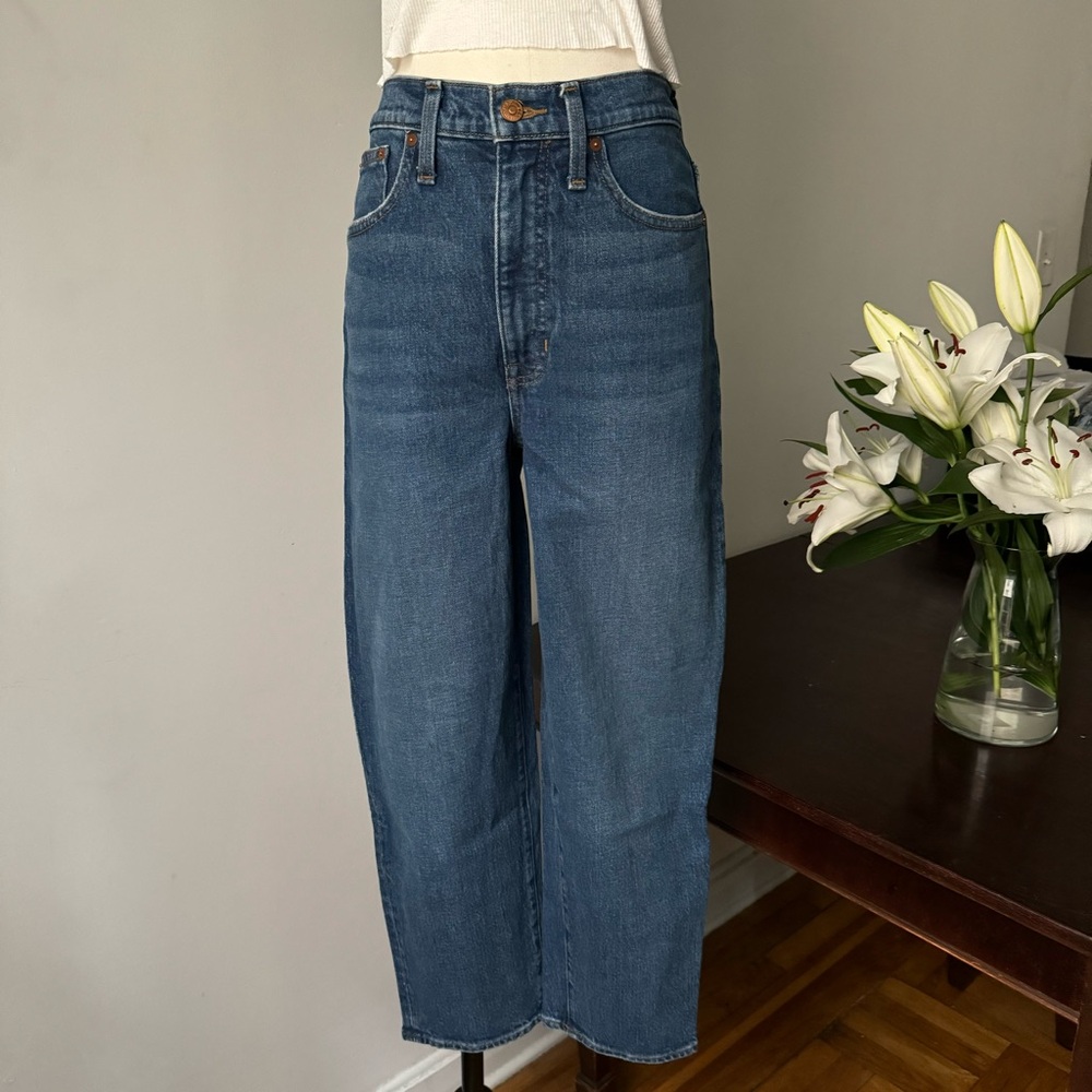 Madewell Balloon Jeans in Ellisboro Wash
